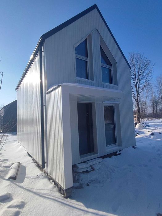 Domek CAŁOROCZNY 46,99m2 EKONEST35 na konstrukcji STALOWEJ LGS