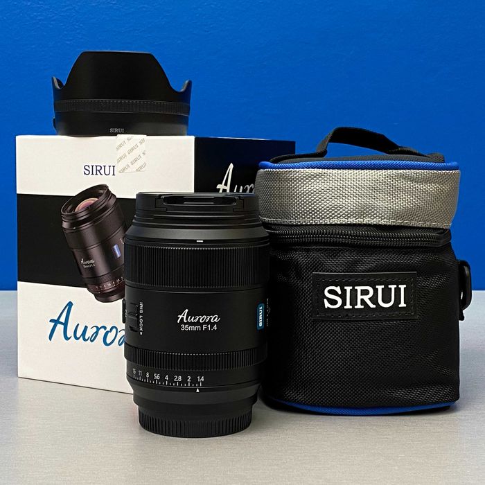 SIRUI Aurora 35mm f/1.4 AF (L-Mount) | NOVA | 3 ANOS DE GARANTIA