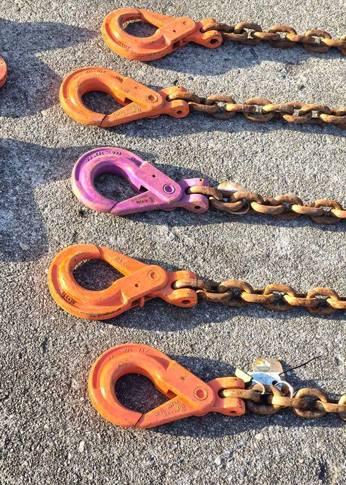 Zawiesie łańcuchowe 1-cięgnowe 6.700kg 13mm 6m Hak Griplatch NOWE