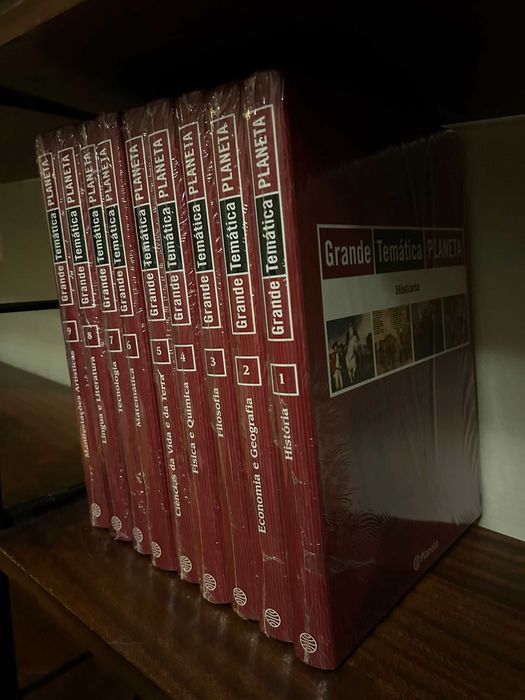 Coleção Completa GRANDE TEMÁTICA PLANETA (9 Volumes) - NOVO / Selado