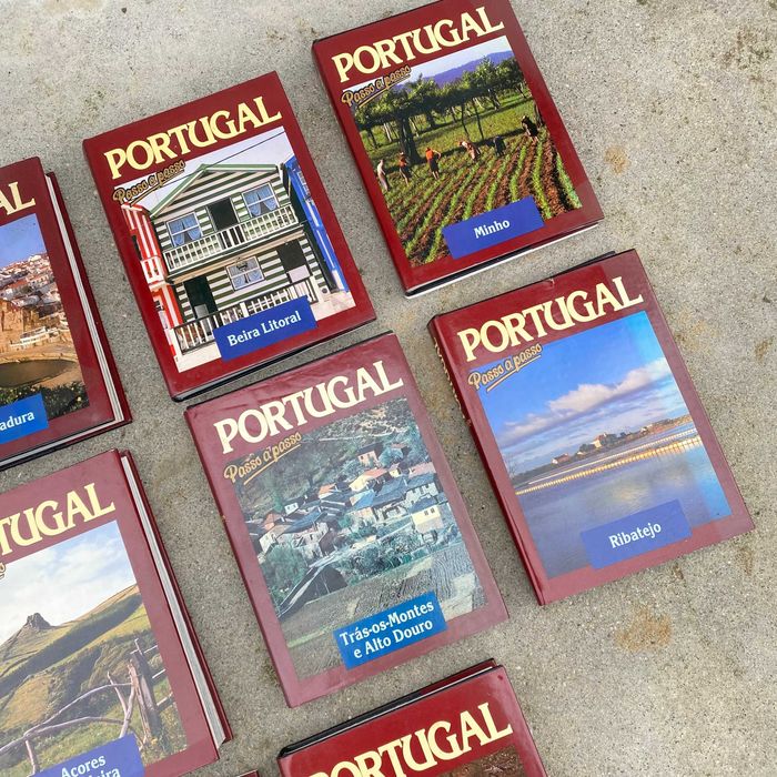 Livros "Portugal - Passo a Passo" Coleção