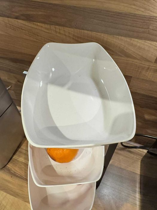 Stojak miski na owoce warzywa akcesoria do kuchni 3 poziomy