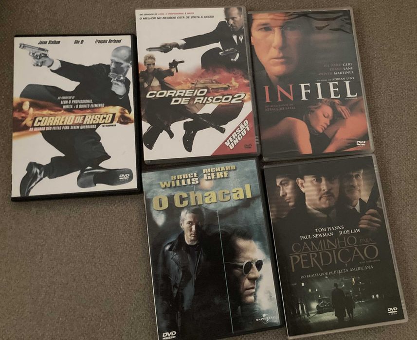 Pack Dvds como novos
