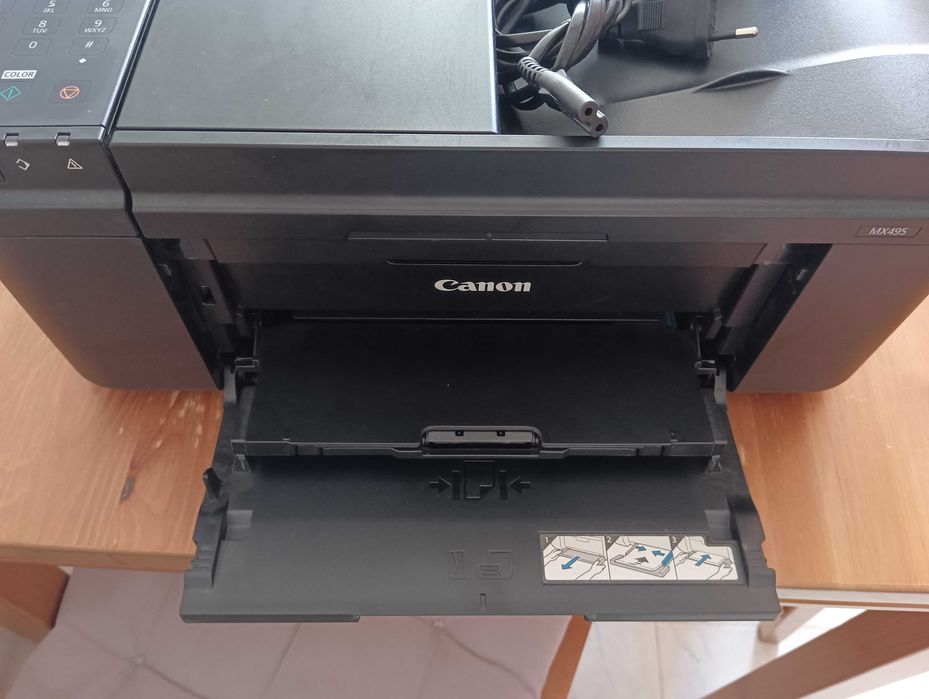 Impressora multifuncoes com fax canon mx495