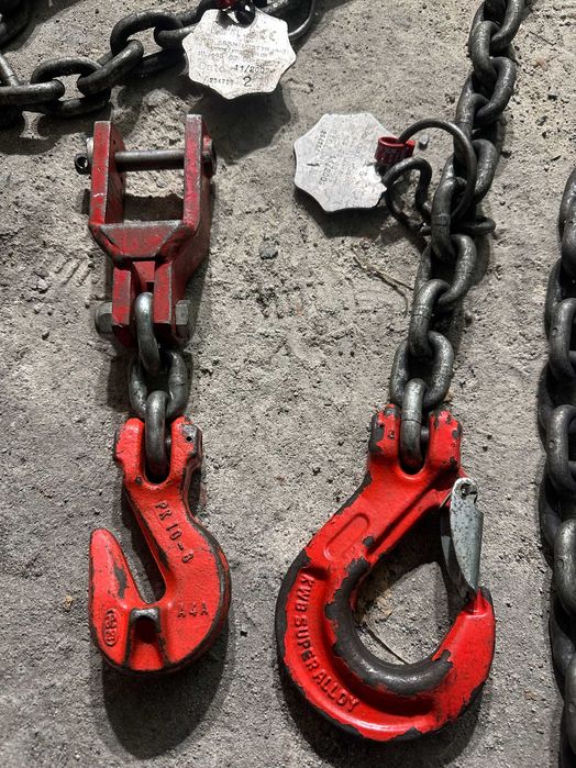 Łańcuchy i haki (udźwig 3150 kg)