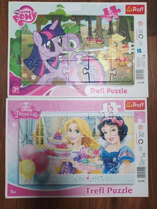 Puzzle 3+ pony disney princess