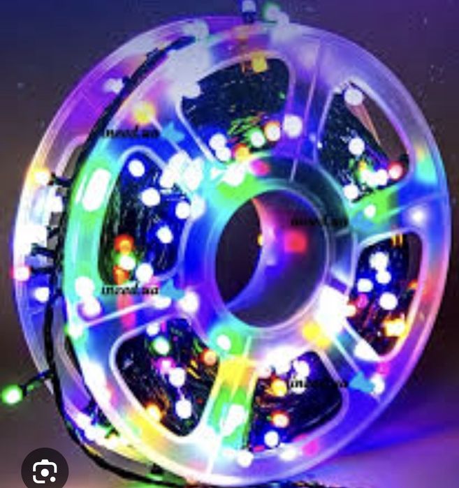 Lampki na w szpuli gruby kabel aż 35M z Iskra FLASH