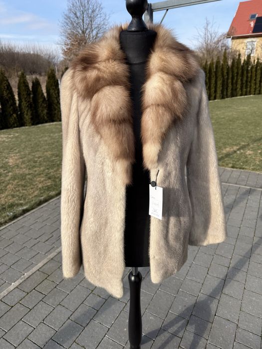 Futro naruralne z norek XS S