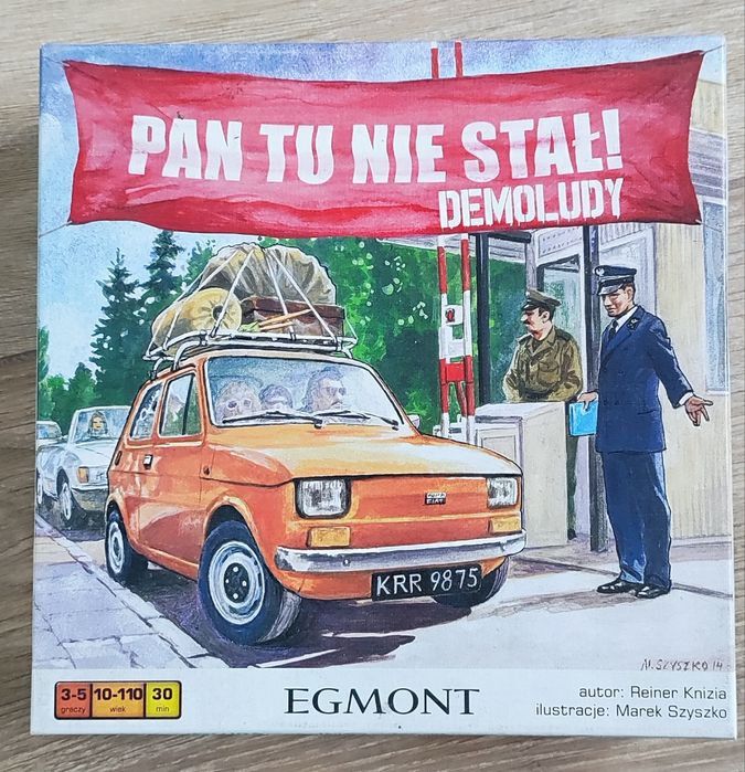 Pan tu nie stał. Demoludy – gra planszowa PRL