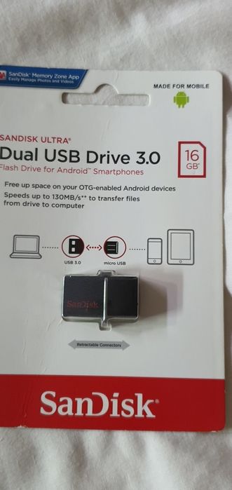 Pamięć 16GB złącza usb30/ mikro usb