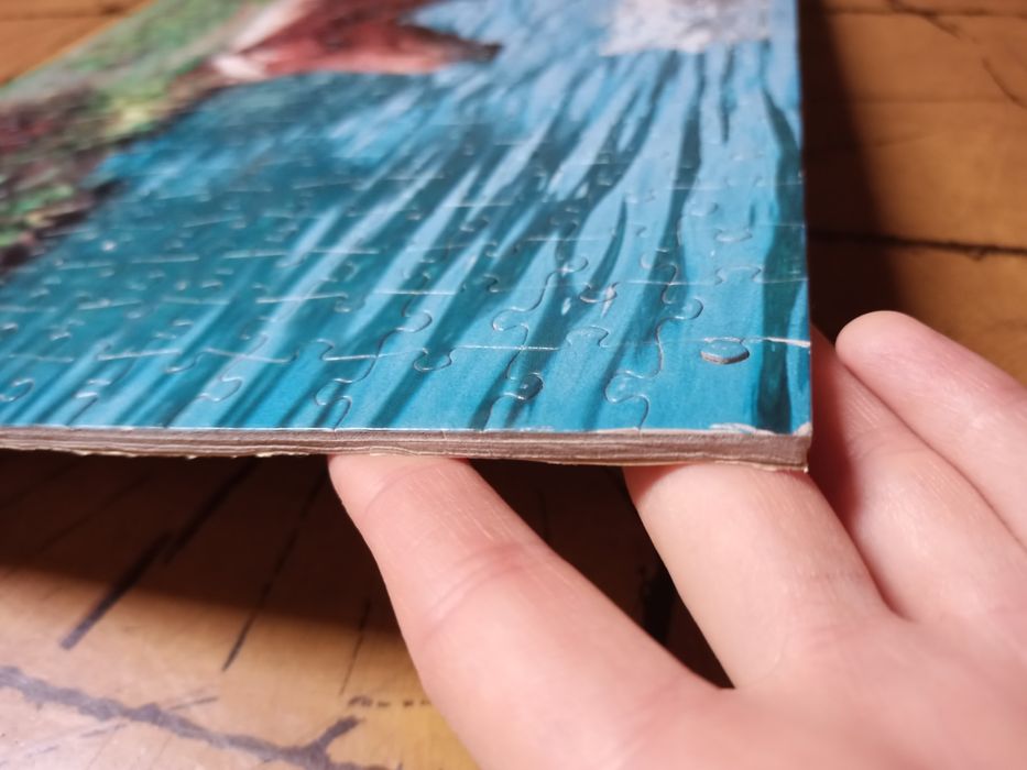 Obraz z puzzli - konie w wodzie