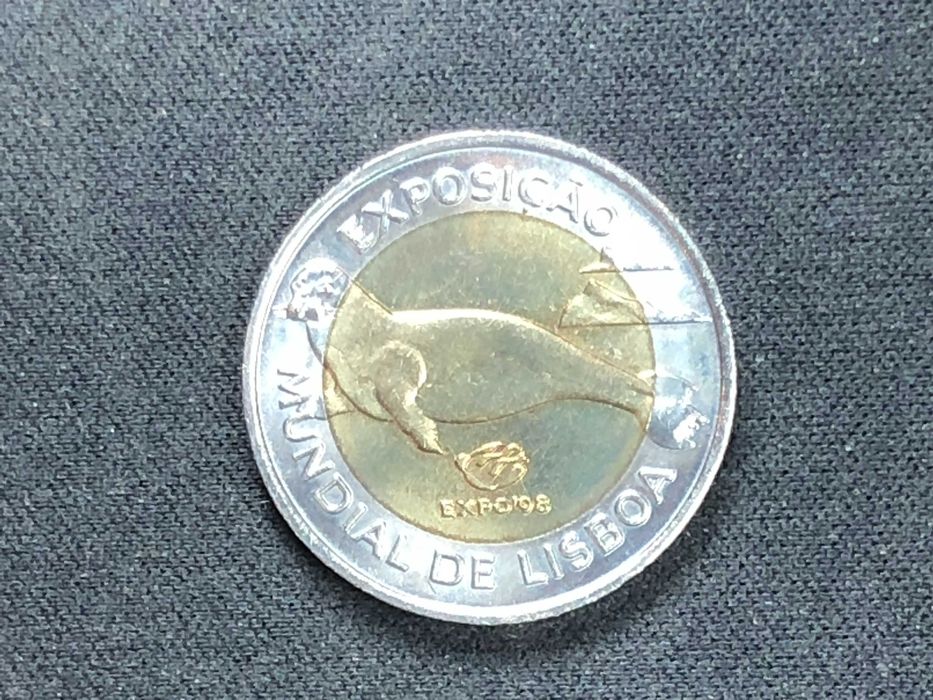 100 Escudos 1997 Bi-metálica Exposição Mundial de Lisboa