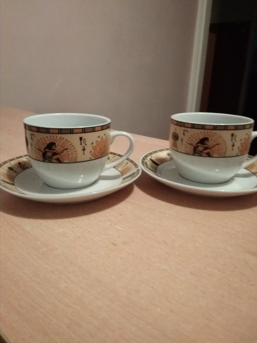 6 filiżanek z talerzykami za 19 zł