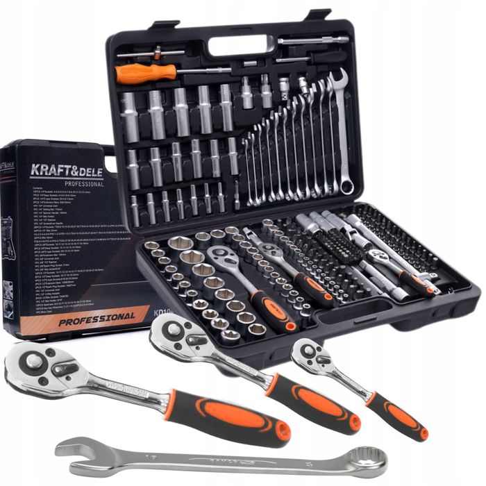 Zestaw kluczy nasadowych klucze nasadowe płasko 219EL narzędzia zestaw