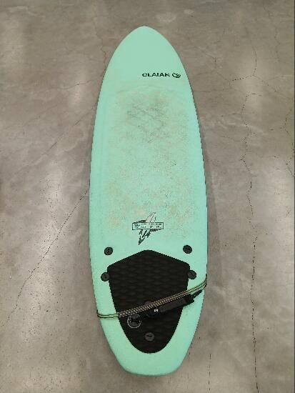 Prancha de Surf 900 Espuma 7' vendida com 3 quilhas