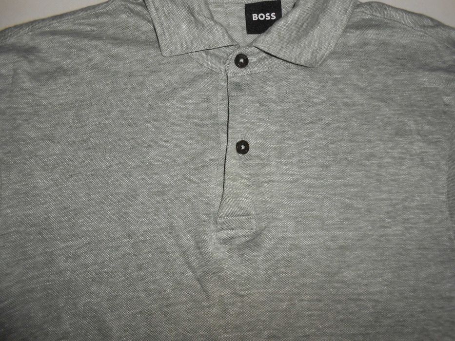 Koszulka Polo Hugo Boss Press-54 (S) 100% Len Linen