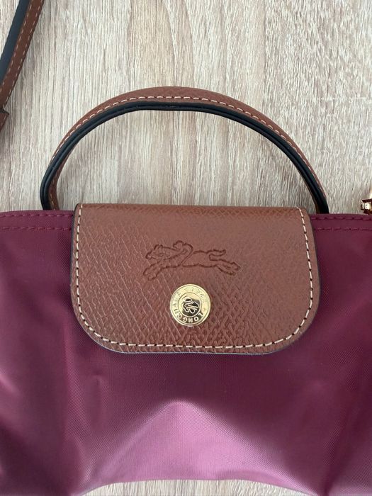 Bolsa lonchamp Le pliage Bordeaux