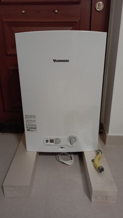 Esquentador ventilado Junkers 17 litros bom estado de conservação