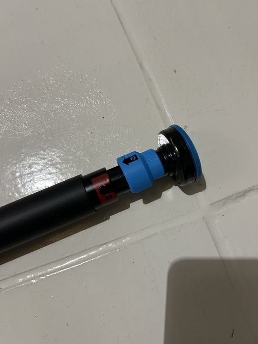 Barra de elevacões para porta com bloqueio.