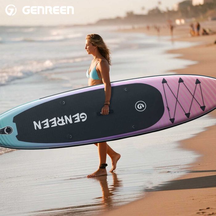 Надувна SUP дошка для плавання GENREEN 305 см Volcanic Coast Adventure Series