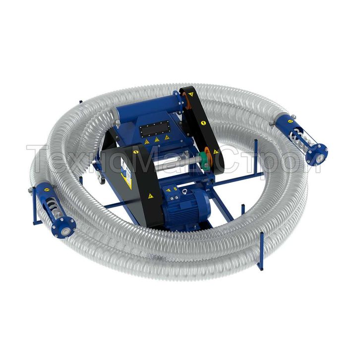 Гнучкий шнековий транспортер DUO - 24м. Гнучкий шнек.