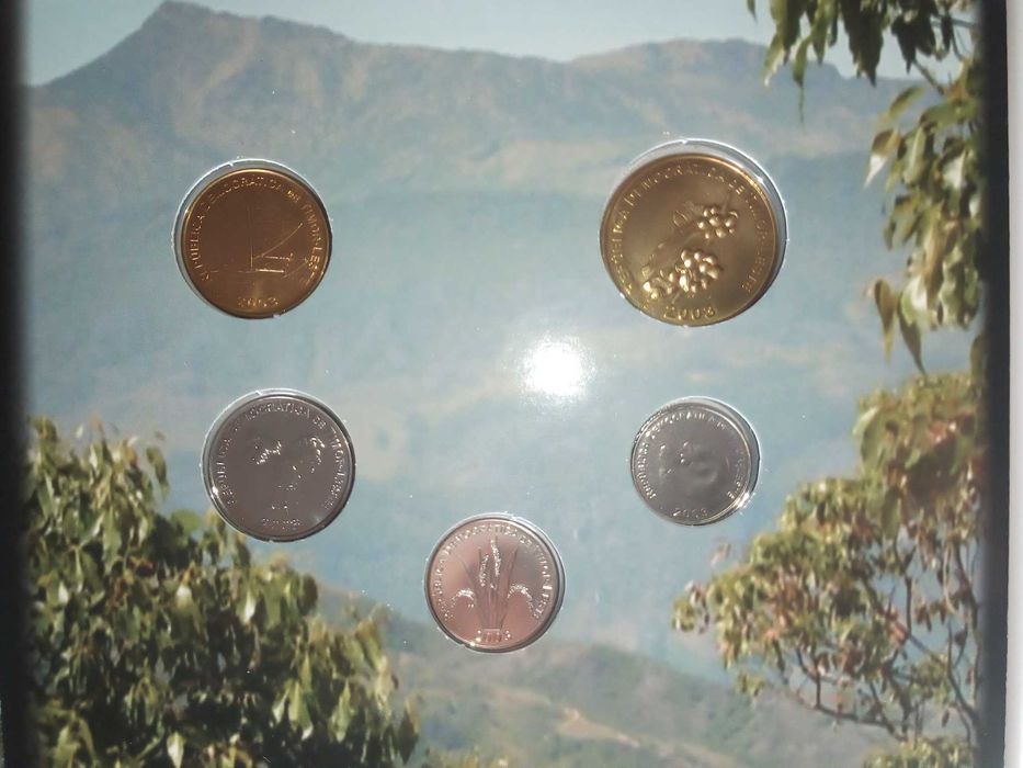 Colecção de Primeiras Moedas Correntes de Timor - Leste, 2003