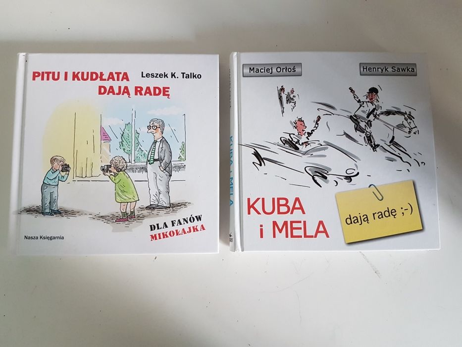 Kuba Mela Pitu Kudłata dają radę Talko Orłoś 2 książki