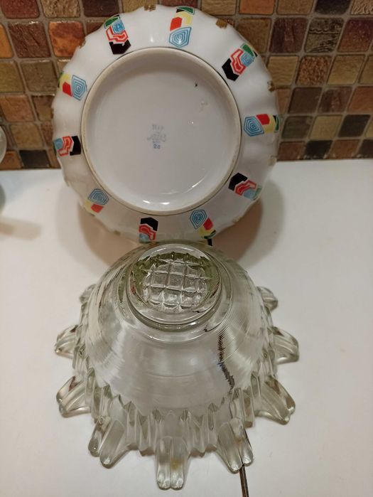 Соусник. Розетки. Дулево.  Конфетница ЛФЗ. Сервиз. Бориславский.