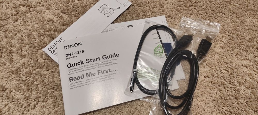 Denon soundbar DHT 216