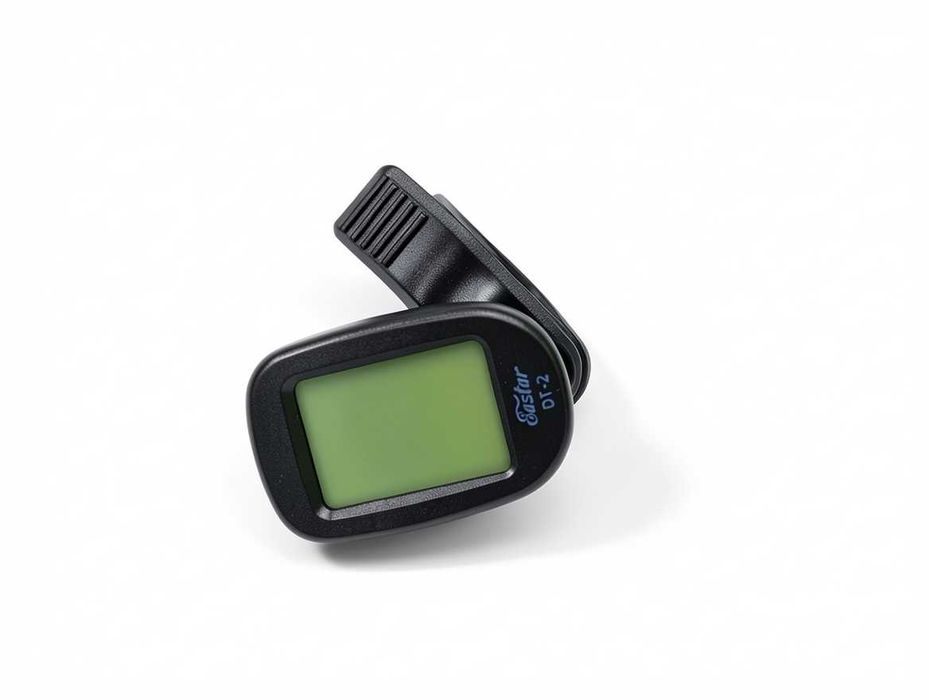 V028 Tuner Gitarowy Cyfrowy Stroik Przypinany Eastar DT-2 Do Gitary Klasycznej Akustycznej Elektrycznej Basowej Ukulele Skrzypiec Z Klipsem Ekran LCD
