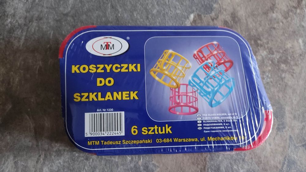 Koszyczki do szklanek