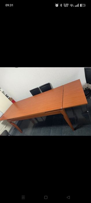 Mesa Madeira 8+ lugares
