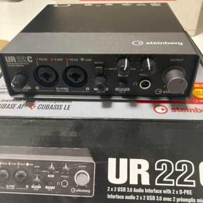 Steinberg UR22C, jak YAMAHA URX22C. Interface audio. DAC.