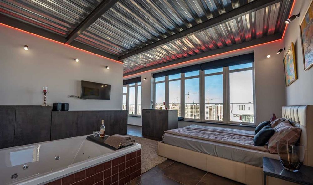 VIP Luxury Penthouse у Аркадія із панорамним видом та джакузі @fainorent