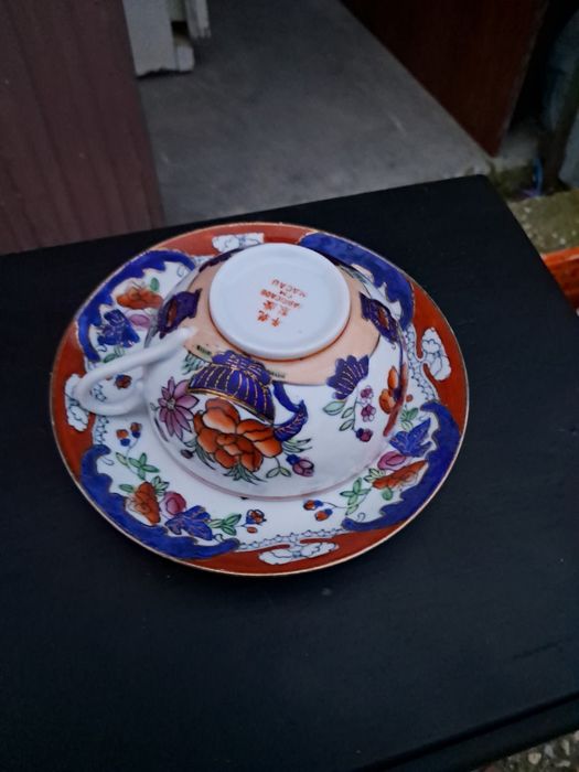 Chavena e pires louca chinesa