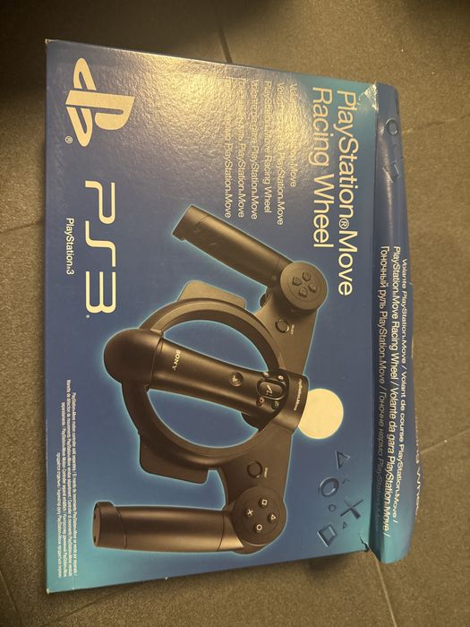 Playstation PS3 Move Racing Wheel nunca usado