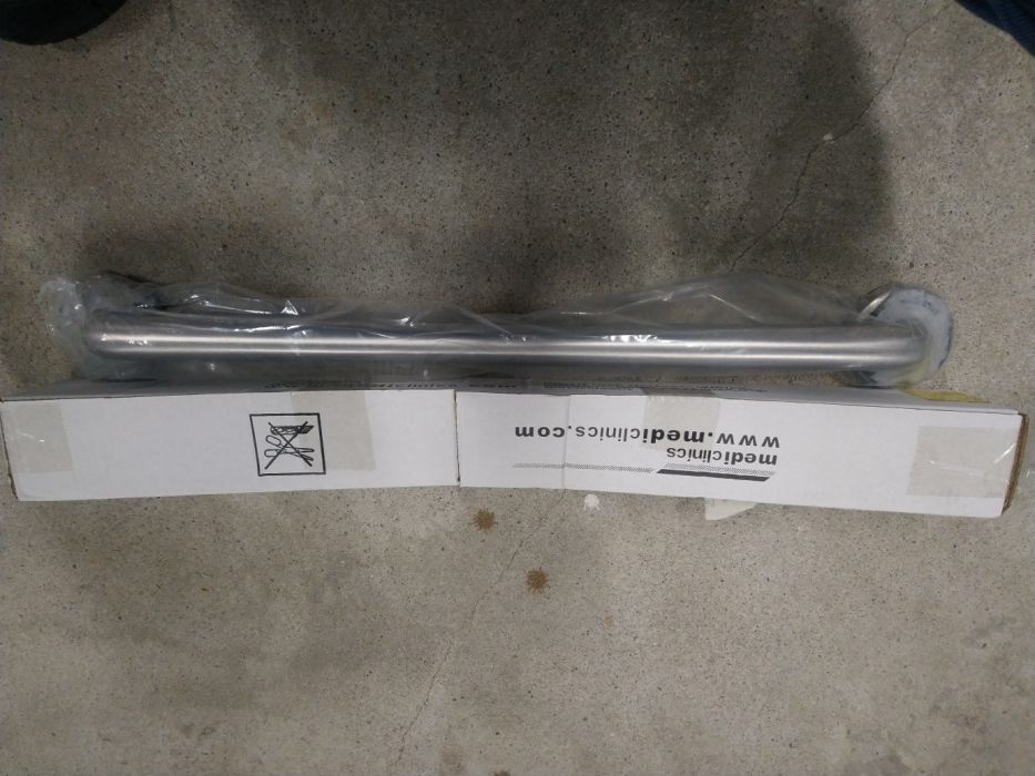 Barras inox , toalheiros