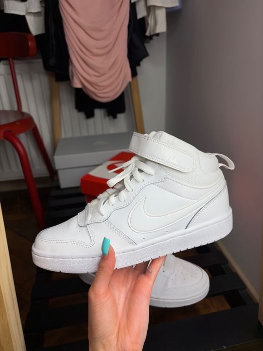 Кросівки жіночі Nike court borough mid 2 white