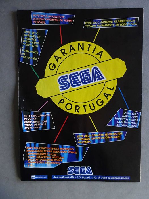 Catálogo novidades Sega 94 - Benvindo ao próximo nível