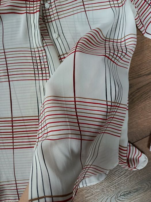 Komplet damski elegancki spódnica z bluzka walentynki biurowy S