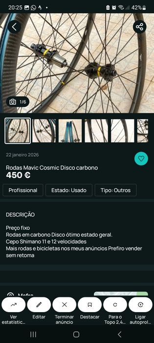 Acessórios para bicicletas oportunidades