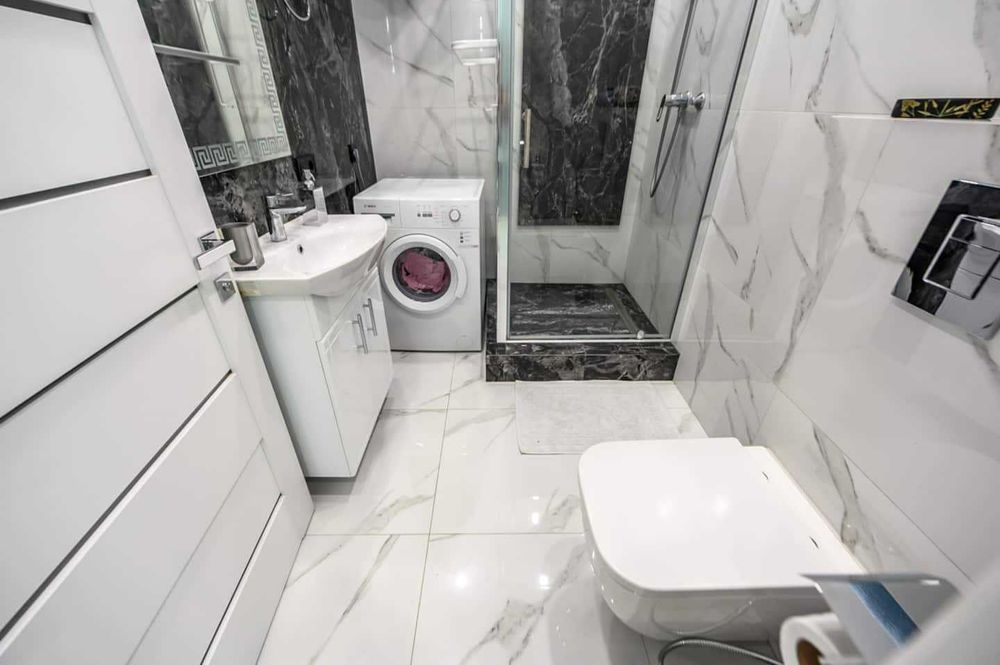 Стильная квартира с двумя спальнями.