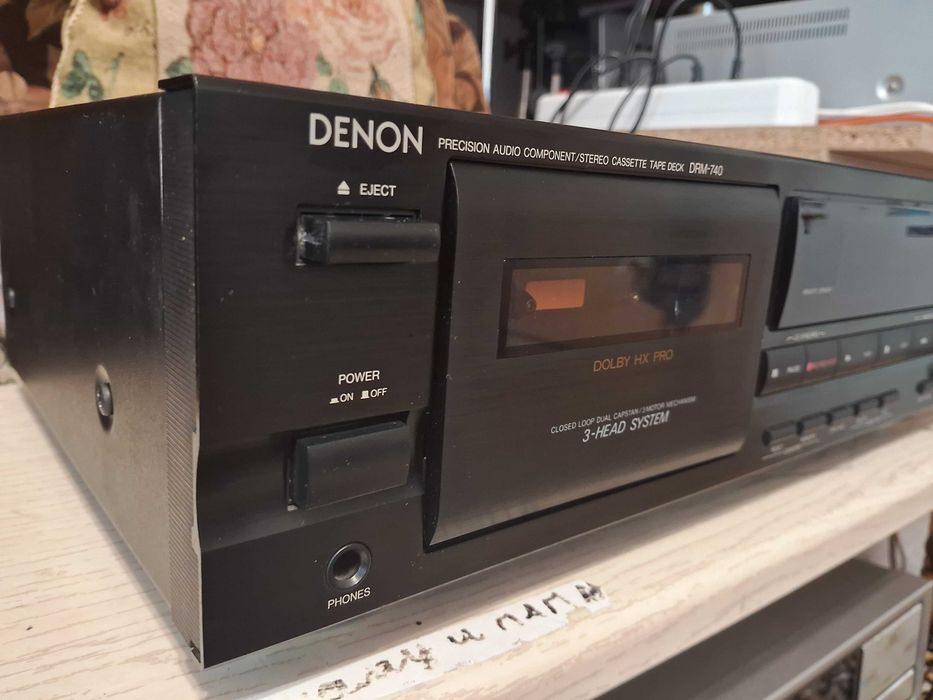 Denon DRM-740 3-Head, DUAL CAPSTAN, 3-Motor, Made in Japan