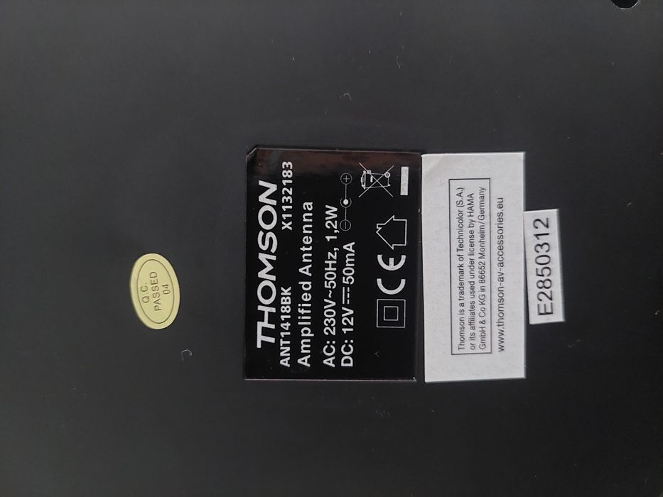 Antena pokojowa Thomson aktywna DVB-T