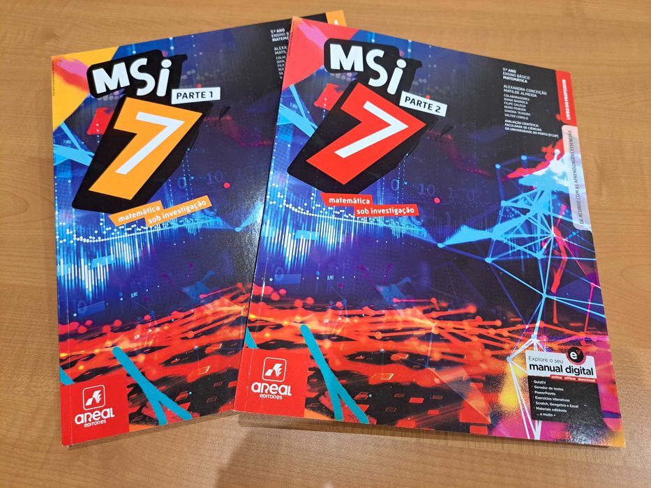 Manual de matemática - MSi7 - Só 14€