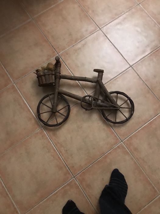 Bicicleta de decoração