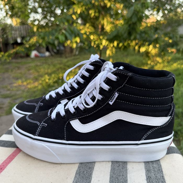 Кеды Vans Old Skool SK-8 Platform High Black, 41 размер, Оригинал, Кеди