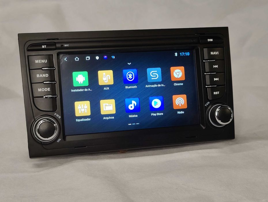 Radio 2 DIN Android Audi A4 – 2G RAM – Novo com Garantia