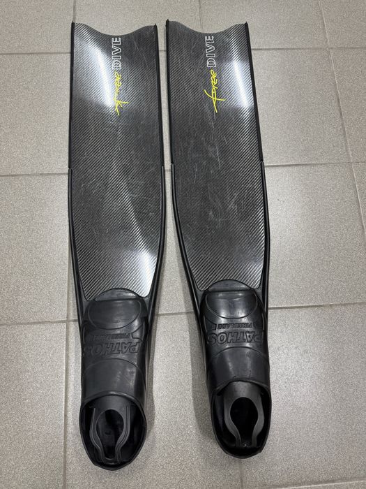 Продам карбоновые ласты Free Dive с калошей Pathos. Размер 46-48