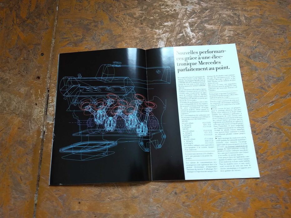 prospekt Mercedes Benz 200 itp